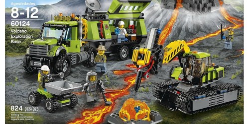 LEGO City Volcano Exploration Base Building Set ONLY $67 Shipped (Regularly $119.99)