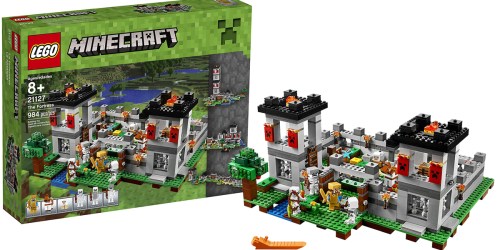 LEGO Minecraft Fortress Building Kit Only $67 Shipped (Regularly $109)