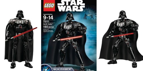 LEGO Star Wars Darth Vader Building Set ONLY $19.37