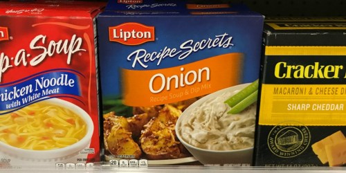 Lipton Onion Soup & Dip Mix Boxes 6-Pack Only $5.68 Shipped on Amazon (Just 94¢ Each)