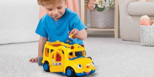 Fisher-Price Little People Lil’ Movers School Bus Only $9.84 (Includes 3 Little People Characters)