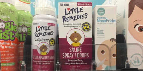 High Value $2/1 Little Remedies Coupon = Saline Drops ONLY $1.82 at Target