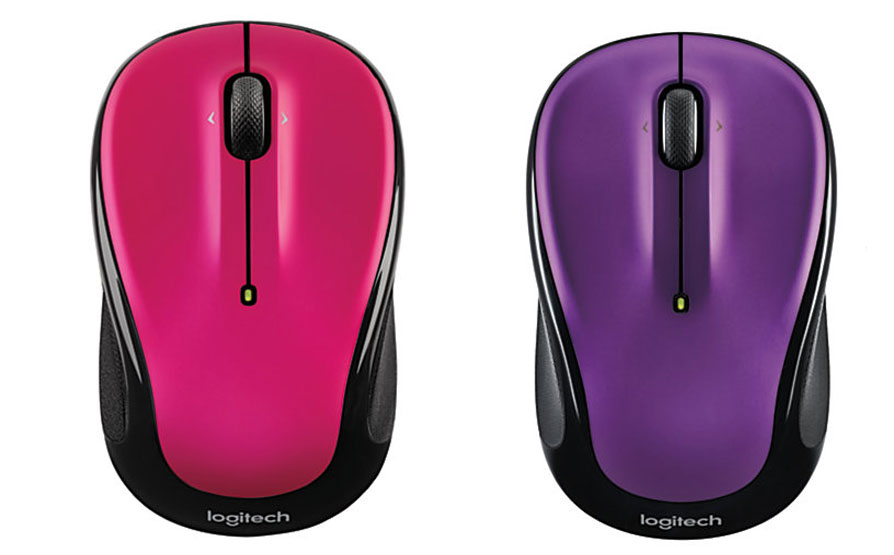 pink logitech mouse