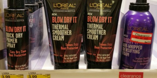 Target: L’Oreal Hair Care Products Starting at $1.55 Each (After Gift Card)