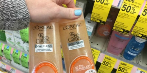 Walgreens: L’Oreal Paris 360º Facial Cleansers Just $2.35