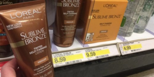 Target: L’Oréal Sublime Bronze Self-Tanner Just $2.80 Each After Gift Card (Regularly $8.59)