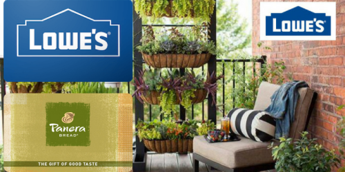 $100 Lowe’s Gift Card Only $90 Shipped