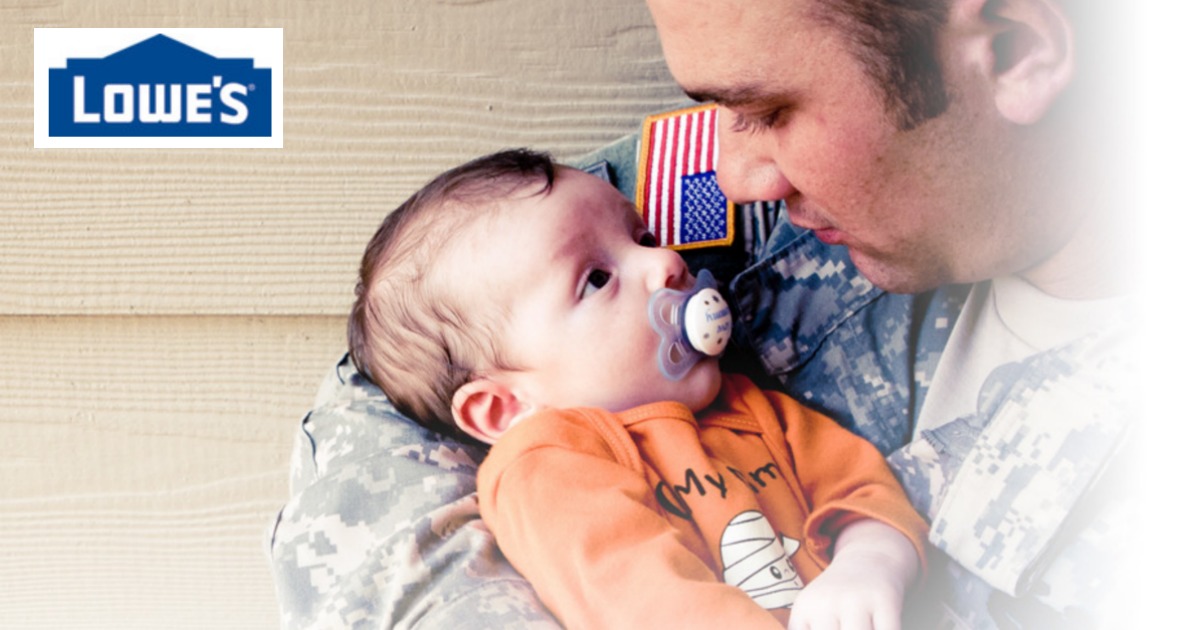 Lowe's 10 Off Military Discount Now Valid Both Online AND In Store