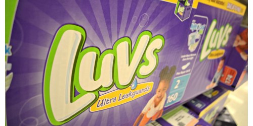 Sam’s Club: Luvs Diapers Ginormous Boxes ONLY $19.48 Shipped (Just 7.7¢ Per Diaper)