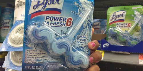 Walmart: Lysol Toilet Cleaning Products ONLY 47¢