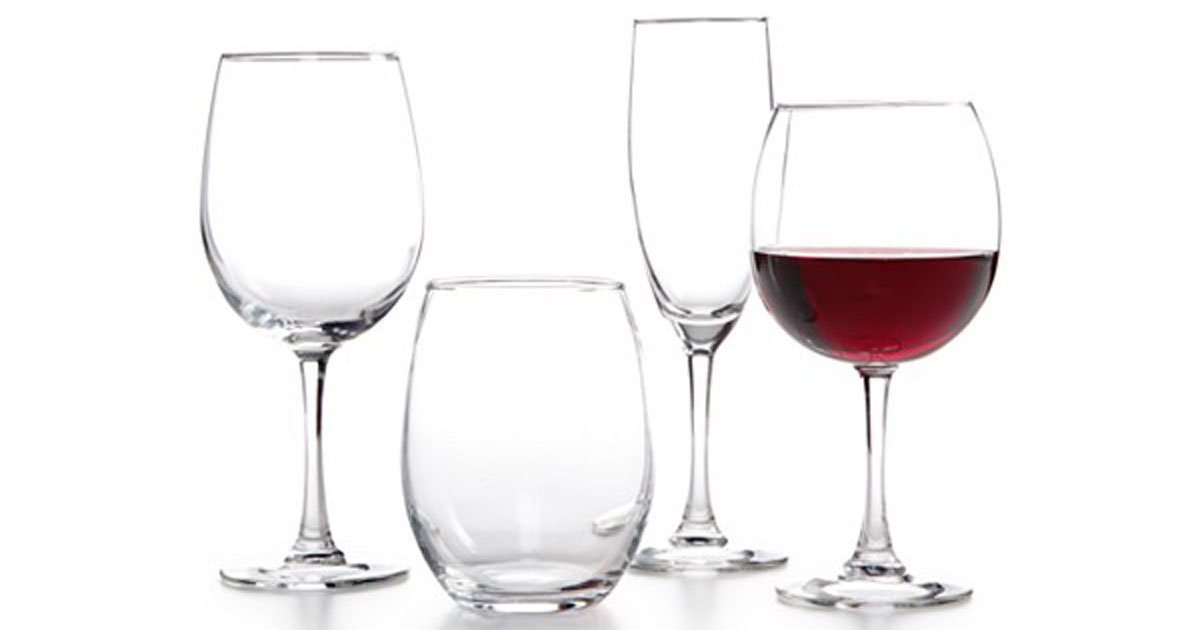 12Piece Wine Glass Sets Just 9.99 (Regularly 30) Choose from 4 Styles