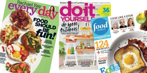 Memorial Day Magazine Sale: Save on Rachael Ray Every Day, Do It Yourself, Food Network & More