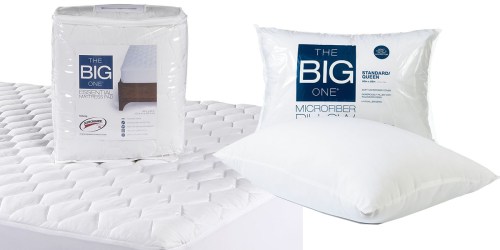 Kohl’s: The Big One Mattress Pad AND Microfiber Pillow ONLY $13.58 (Regularly $52)