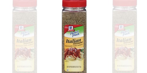 Amazon: McCormick Italian Seasoning LARGE 6.25 oz Container Only $1.49 Shipped
