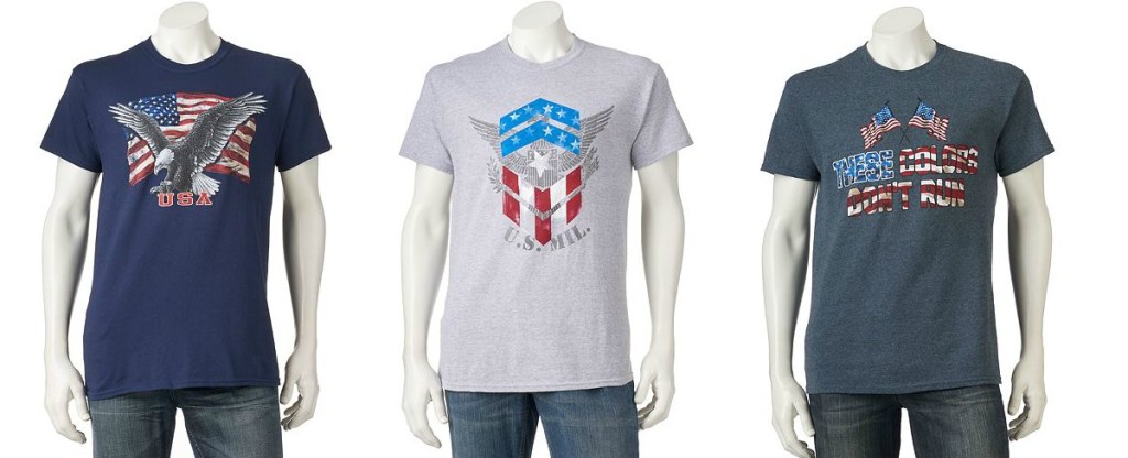 kohl's t shirts mens