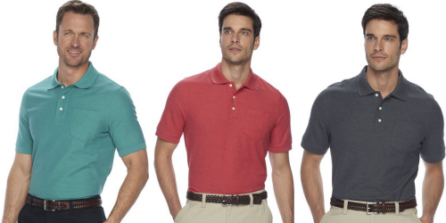 Kohl’s: Men’s Polo Shirts Only $5.66 Each (Regularly $26)