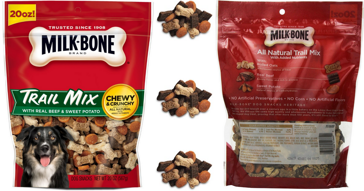 Milk bone trail mix best sale 20 oz