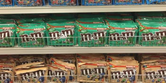New $1/2 M&M’s Chocolate Candies Coupon = 9.6 oz Bags Just $1.75 Each at Walgreens