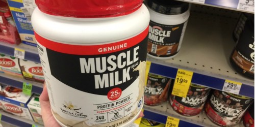 3 High Value & Rare Muscle Milk Protein Coupons = Nice Deals at Walgreens & Walmart