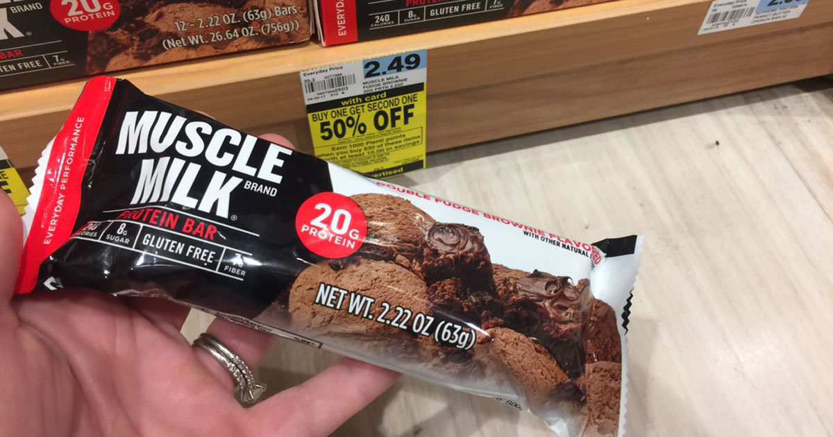 Rite Aid Better Than FREE Muscle Milk Protein Bars