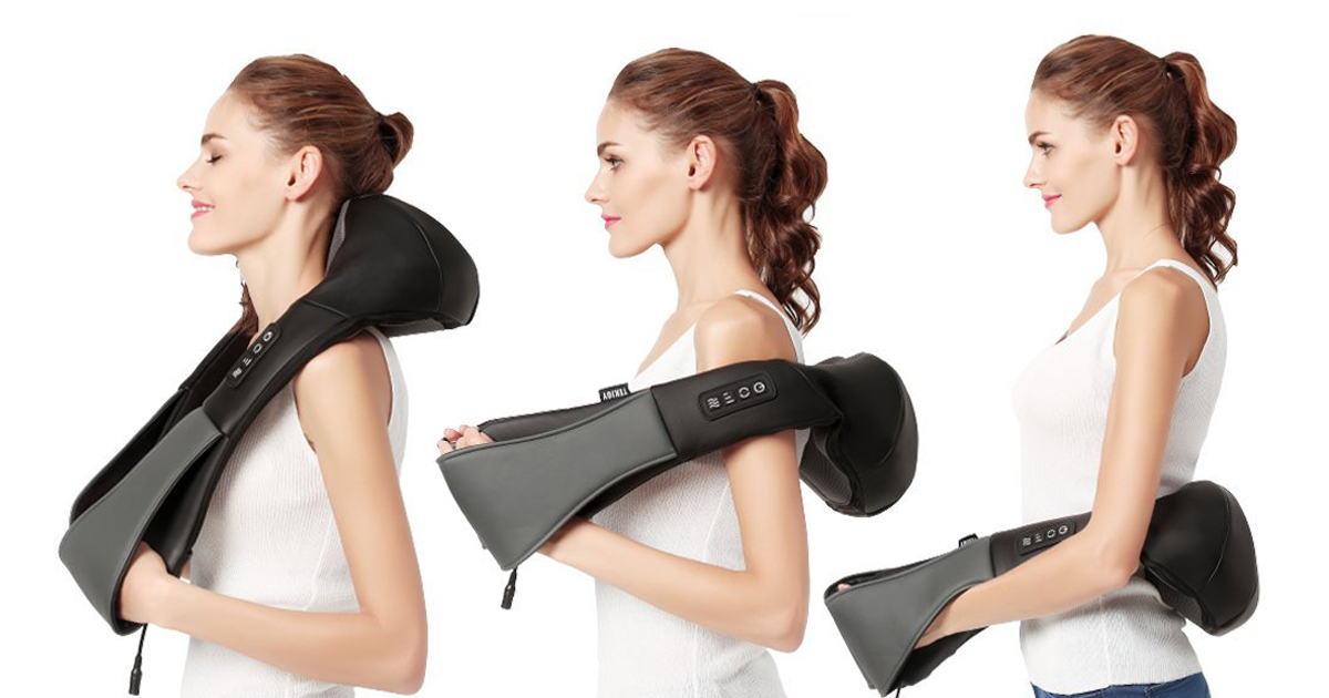 Amazon Heated Shoulder Massager Only 41 Shipped (Use on Back, Neck