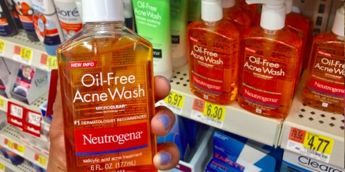 Walmart: Neutrogena Acne Wash 6oz Bottle Only $1.77