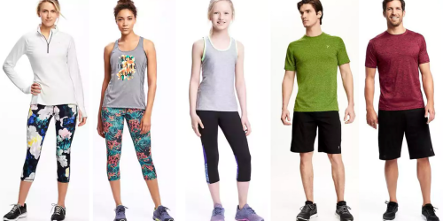 Old Navy: 50% Off Activewear for the Entire Family + MUCH More