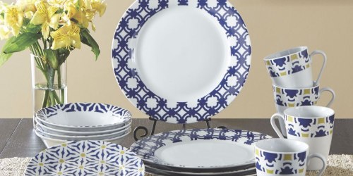 Oneida Blue Capella 16-Piece Dinnerware Set Just $37.99 Shipped (Regularly $100)