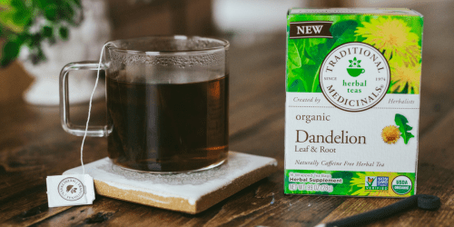 Amazon: 6 Pack Organic Dandelion Tea 16-Count Boxes Only $3.62 Shipped (Just 60¢ Per Box)