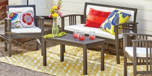 Cost Plus World Market: Belize 4-Piece Outdoor Furniture Set Only $169.99 Shipped