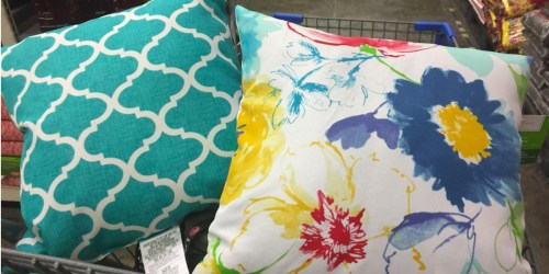 SO CUTE! Outdoor Throw Pillows Just $5 at Walmart (In-Store & Online)