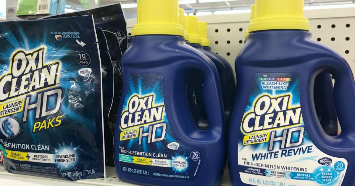 OxiClean Liquid Laundry Detergent Only 99¢ After CVS Rewards (Starts 5/13)