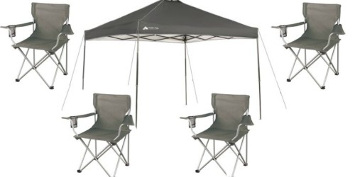 Walmart.com: Ozark Trail Instant Canopy + FOUR Chairs Only $89 Shipped