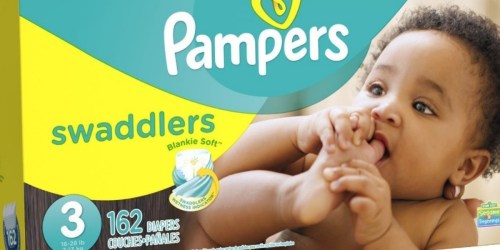 Amazon Family: Pampers Swaddlers Size 3 Diapers 162 Ct Box Only $17.91 Shipped (11¢ Per Diaper)