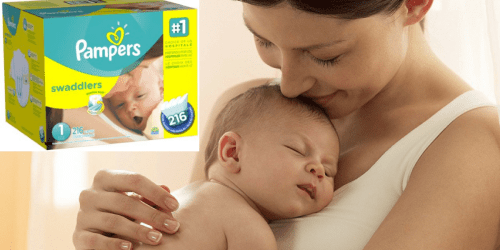 Amazon Family: 216 Pampers Swaddlers Size 1 Diapers Only $19.45 Shipped (Just 9¢ Per Diaper)