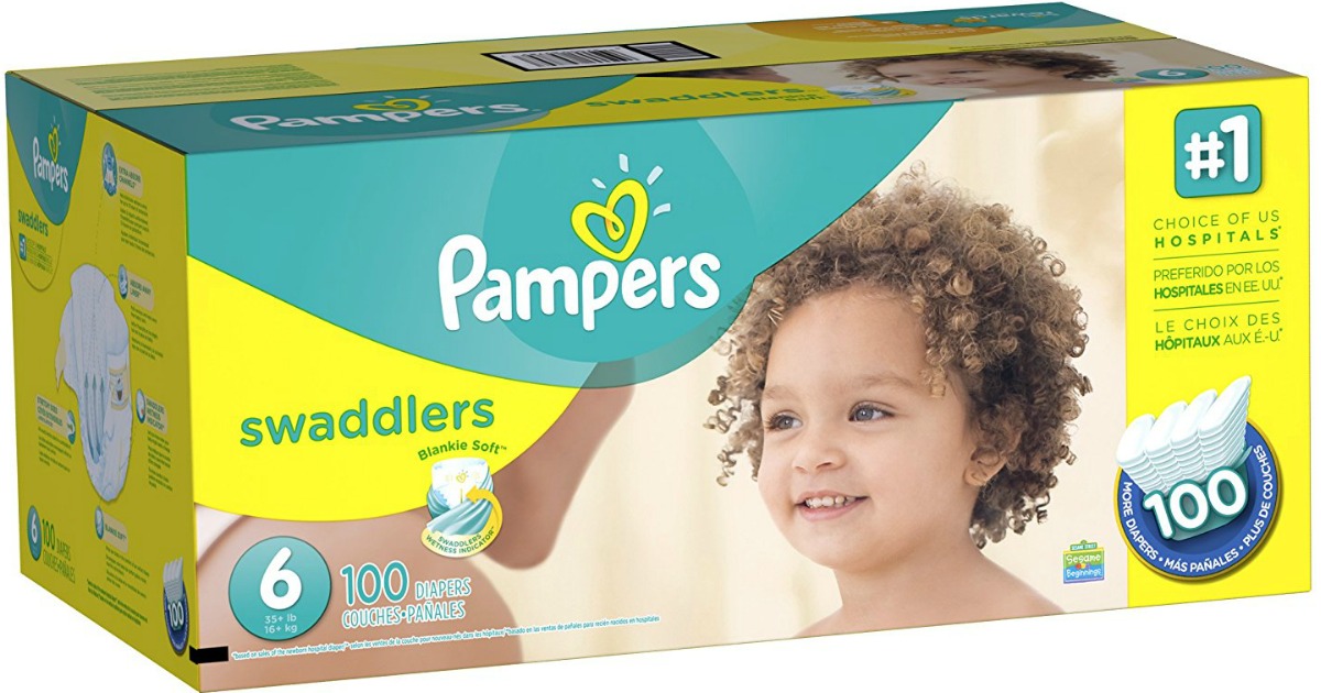 Amazon Family: Pampers Size 6 Diapers 100 Count Box Only $16.38 Shipped