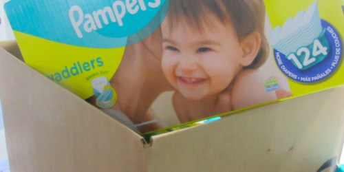 Amazon Family: Pampers Size 5 Diapers 124-Count Box Only $13.30 Shipped (11¢ Per Diaper)
