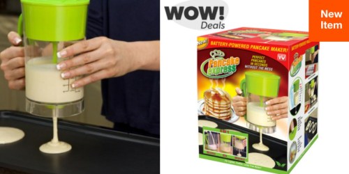 Hollar: As Seen on TV Pancake Express Gadget Only $5 + More