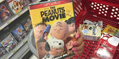 Target Shoppers! The Peanuts Movie DVD + Digital HD Only $5.10 (No Coupons Needed)