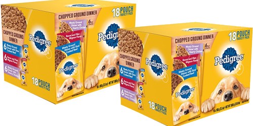 New $2 Off Pedigree & Cesar Dog Food Coupons = Pedigree Pouches Just 39¢ Each at Target