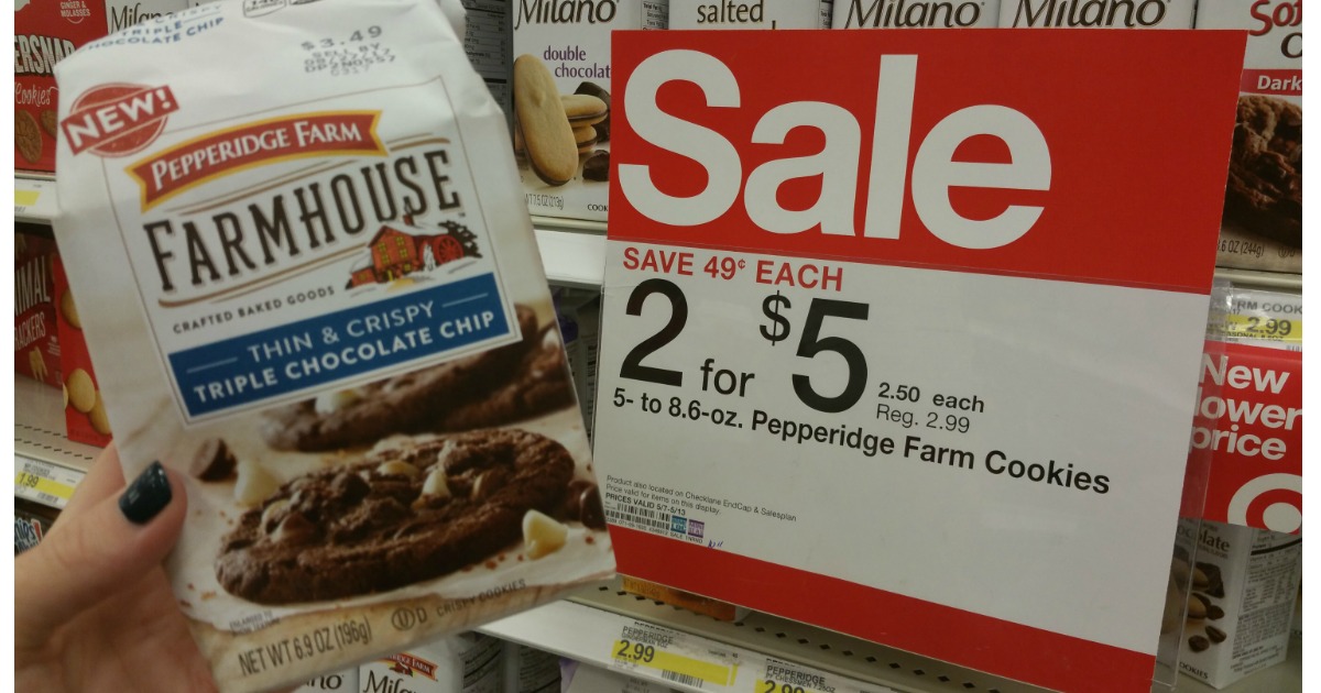 Target: Pepperidge Farm Cookies ONLY $1.50 - No Coupons Needed - Hip2Save