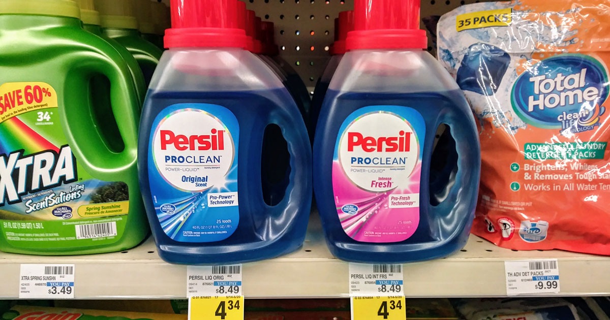 cvs  persil proclean 40 oz laundry detergent just  3 34  regularly  8 49