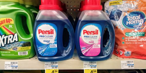 CVS: Persil ProClean 40 Oz Laundry Detergent Just $3.34 (Regularly $8.49)