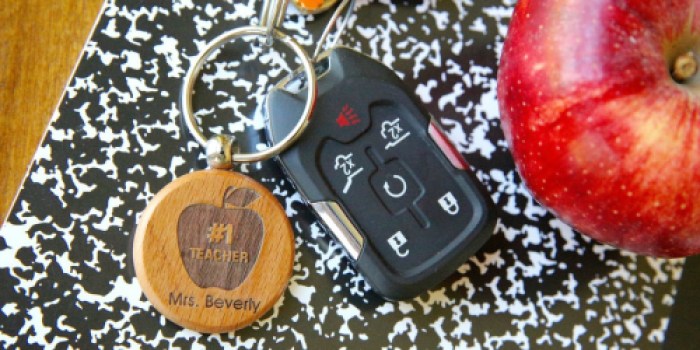 Personalized #1 Teacher Keychain Only $5.99 Shipped (Regularly $22.99)