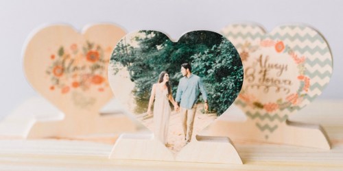 PhotoBarn: Personalized Wooden Photo Hearts ONLY $9.99 Shipped (Regularly $30)