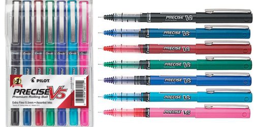Amazon: 7 Pack of Pilot Precise V5 Pens Just $2.05 (Add-On Item)
