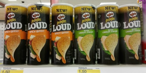 Target: Pringles LOUD Cans Just 65¢ (Regularly $1.50)