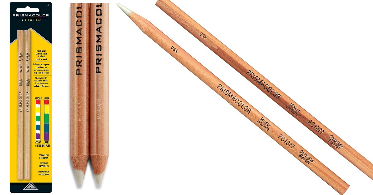  Prismacolor Colorless Blender Pencils 2-Count Pack Only