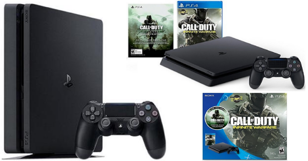 Playstation 4 Slim Call Of Duty Bundle Only 219 99 Shipped Regularly 300 Hip2save