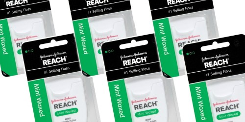 Amazon: Reach Mint Waxed Dental Floss 6-Pack Only $5.82 (Add-On Item)